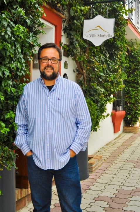 Member of La Villa Marbella's team.